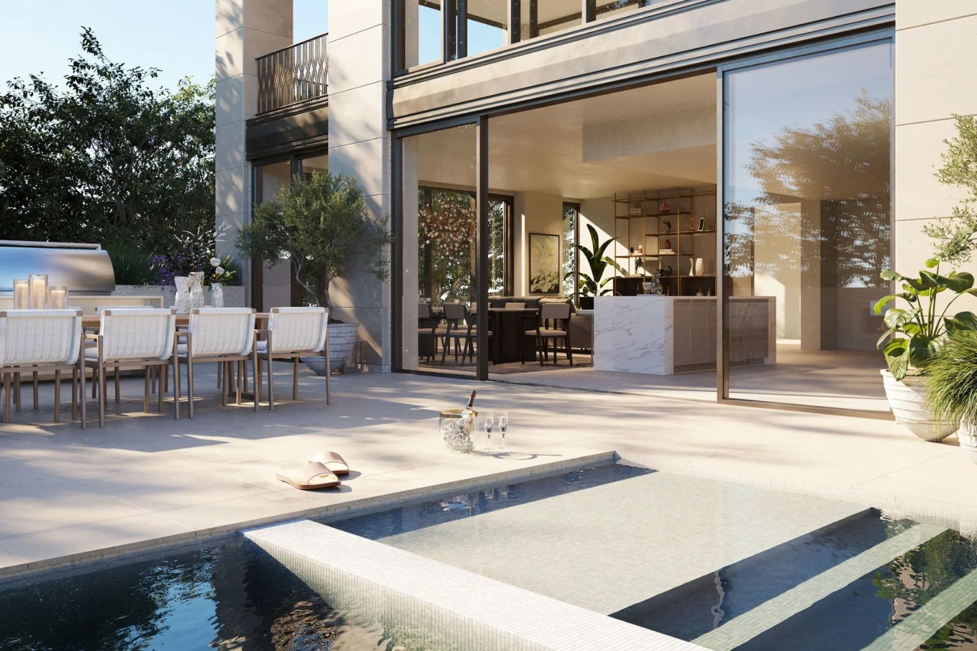 Rosewood Residences Beverley Hills location