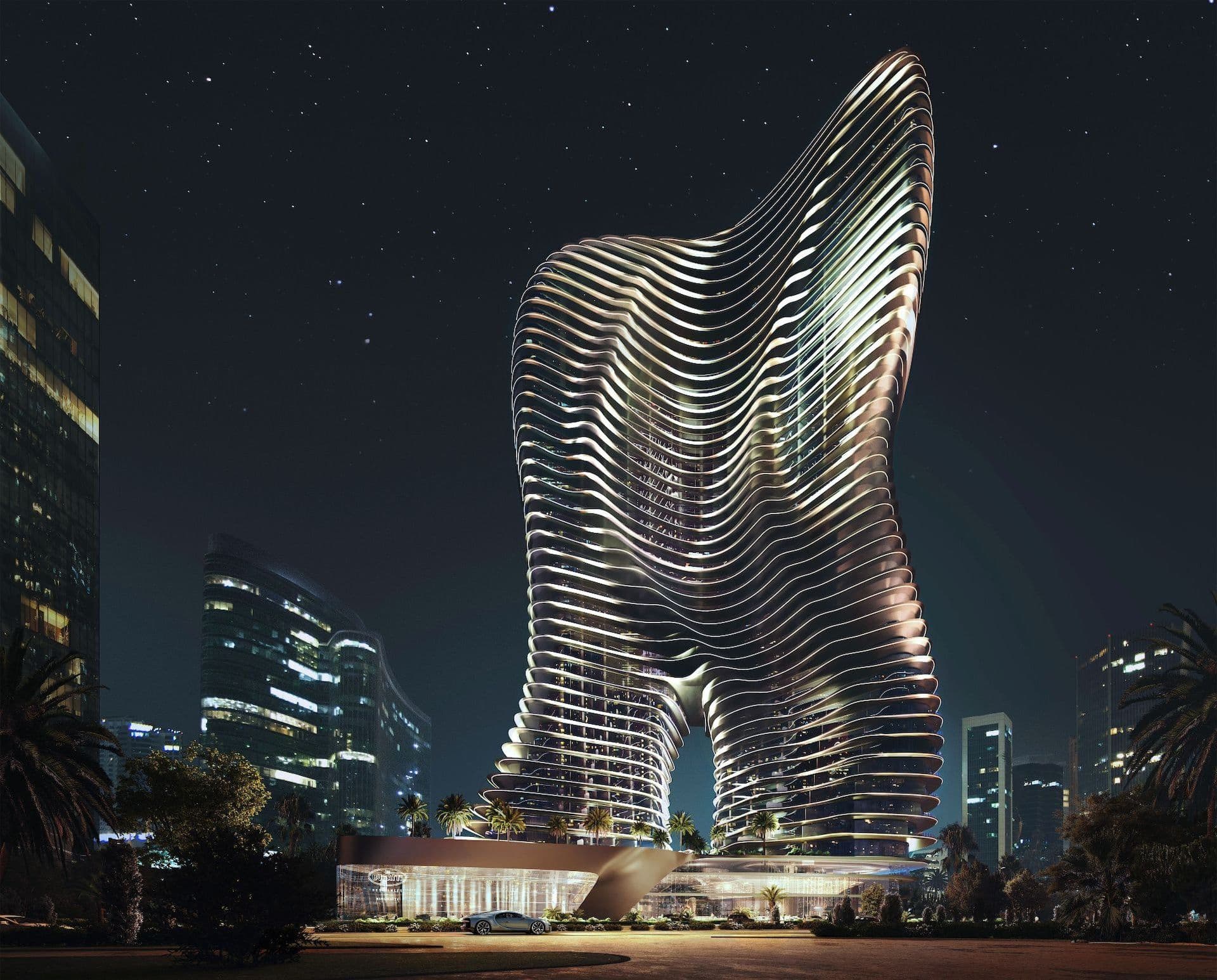 Bugatti Residences by Binghatti location