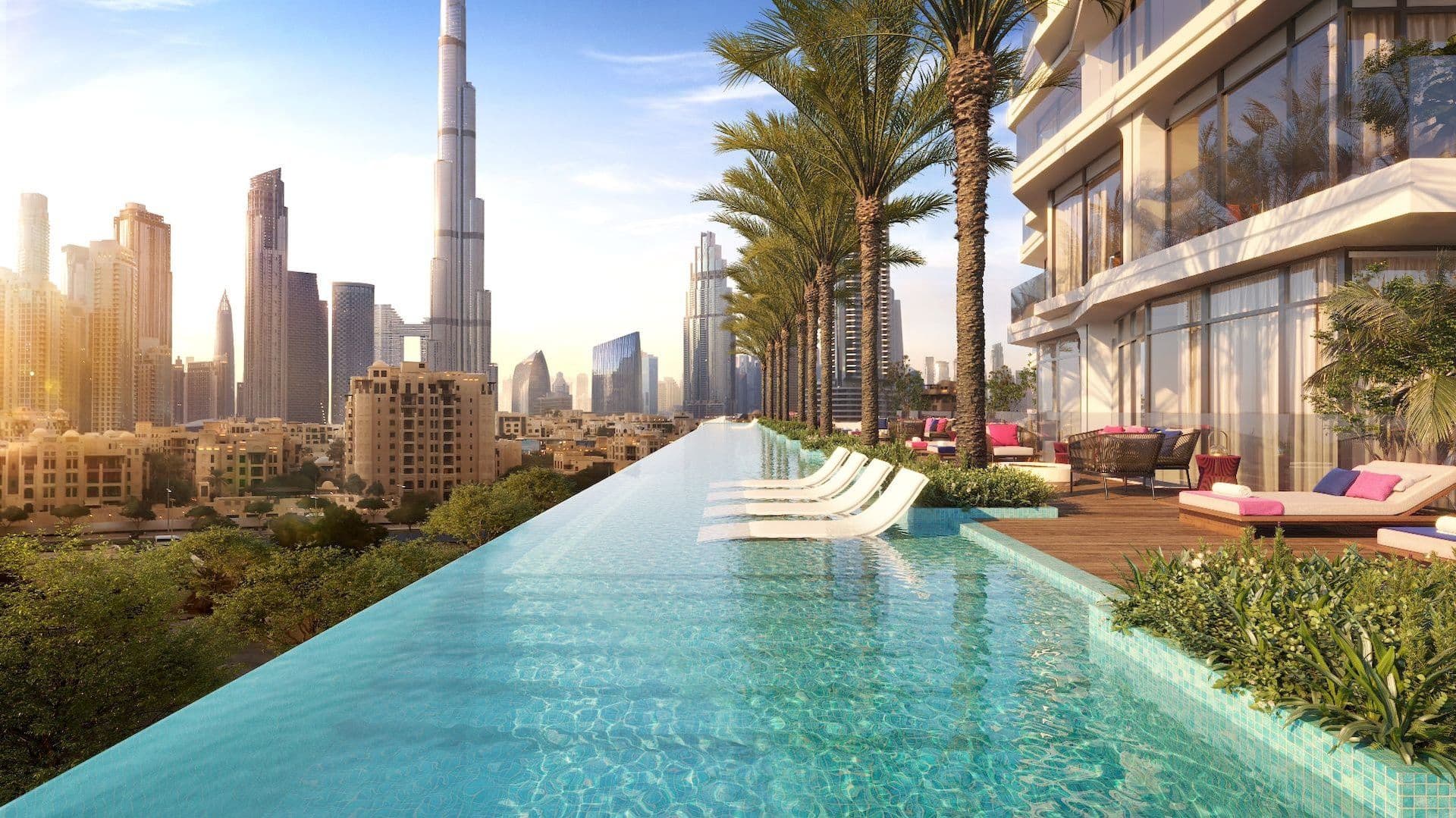 W Dubai Downtown The Residences development