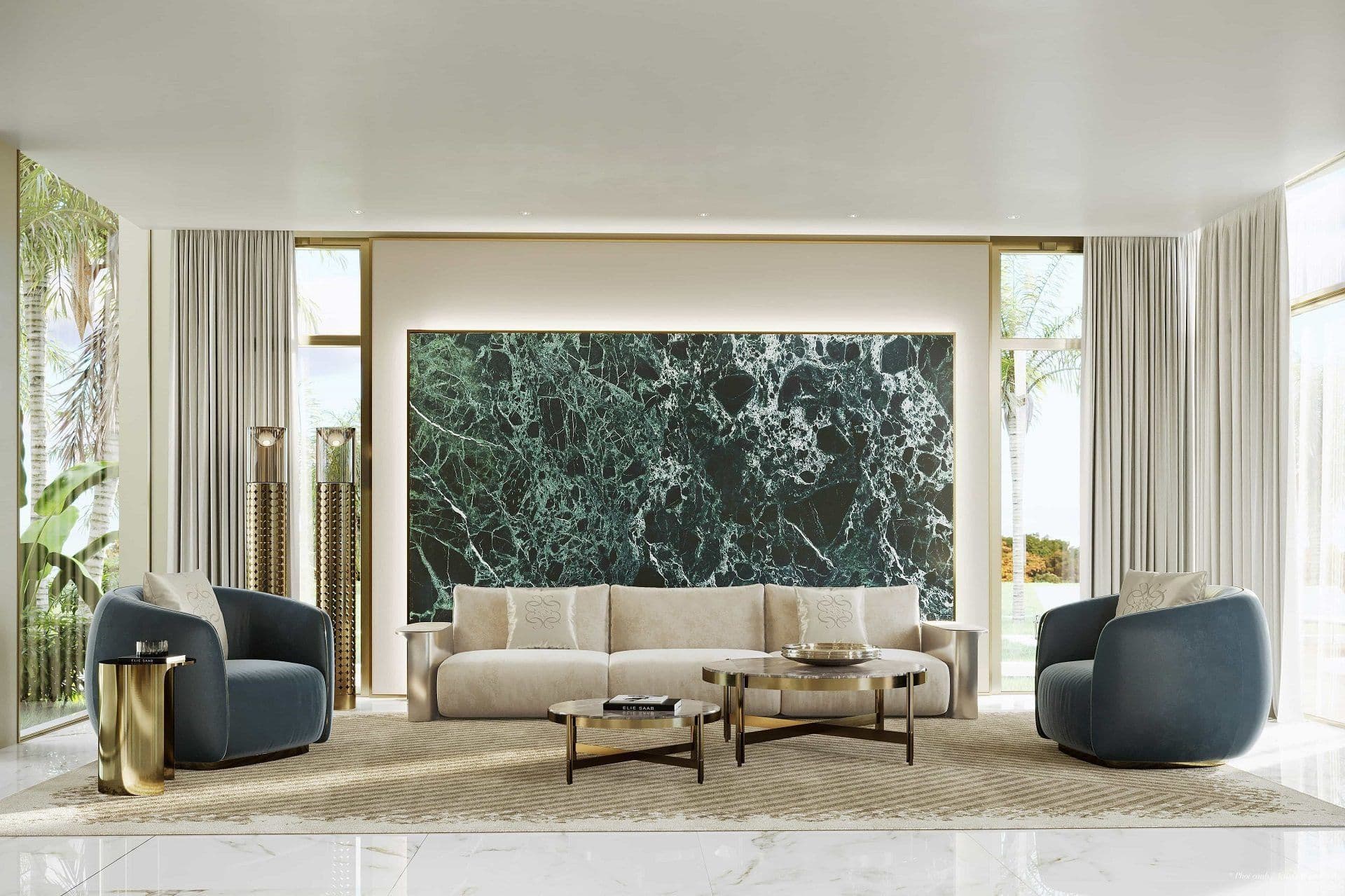 The Rivus Elie Saab Residences location