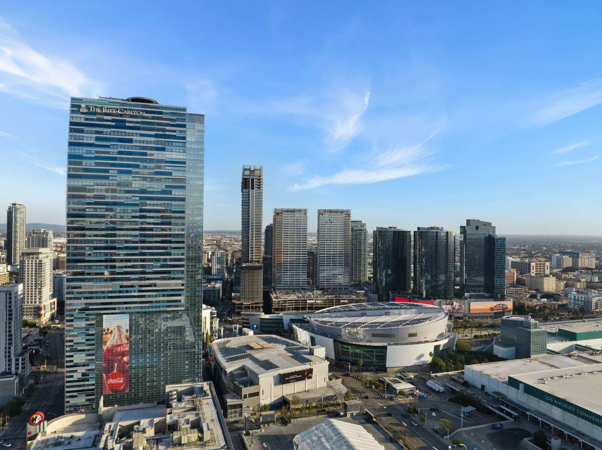 The Ritz‑Carlton Residences  L.A. LIVE location