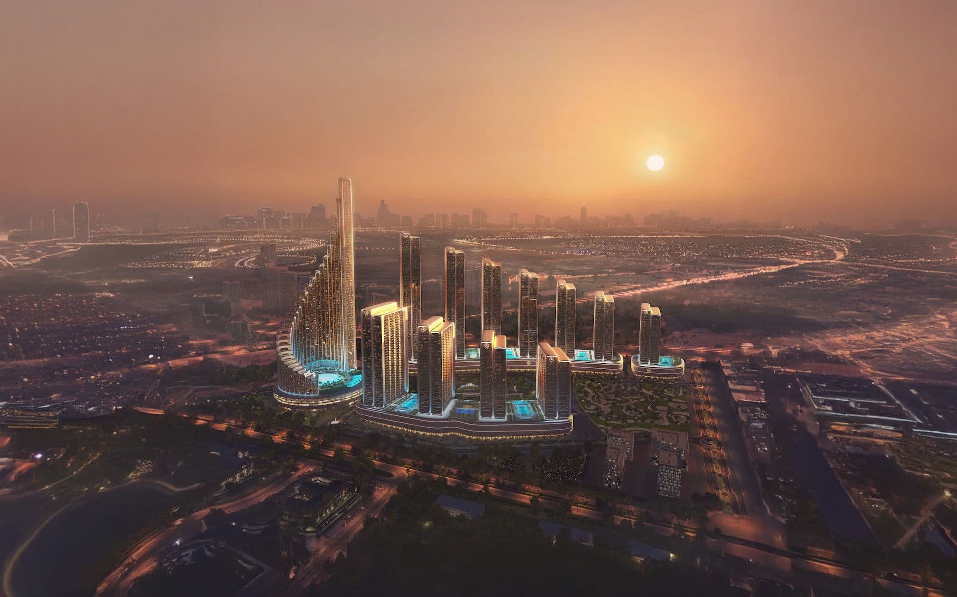 Mercedes-Benz Places | Binghatti City development