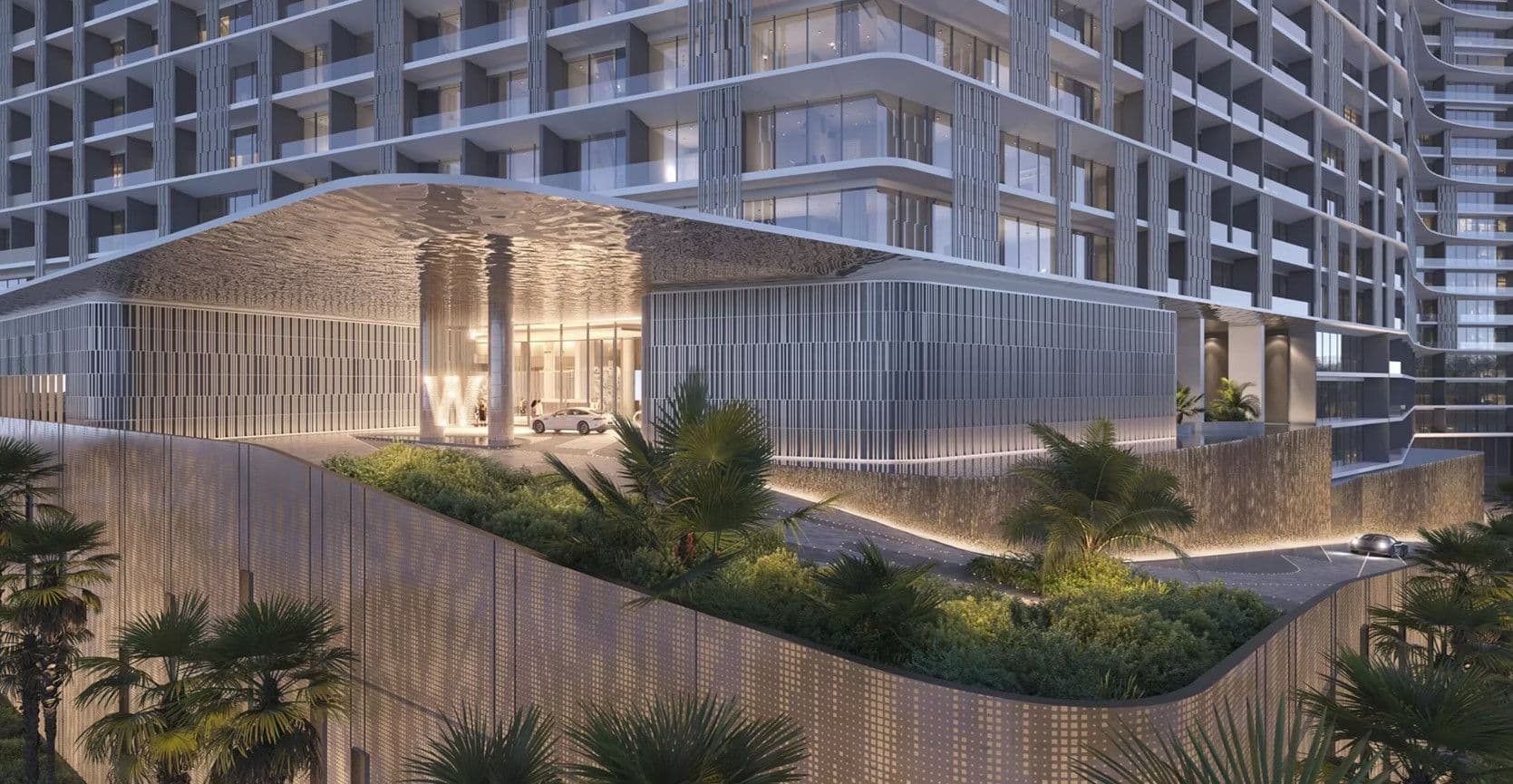 W Residences Al Marjan Island location