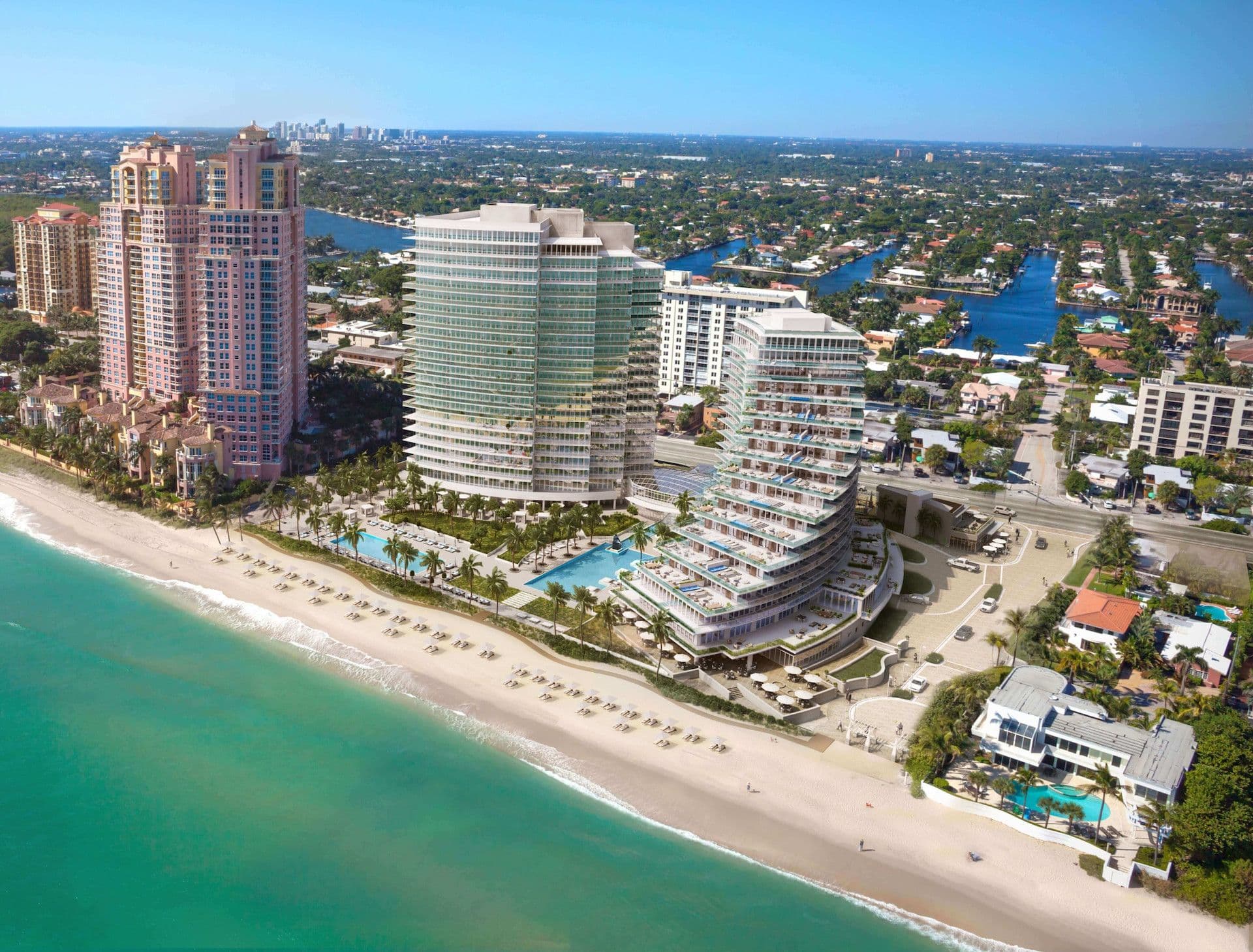Auberge Beach Residences & Spa, Fort Lauderdale location