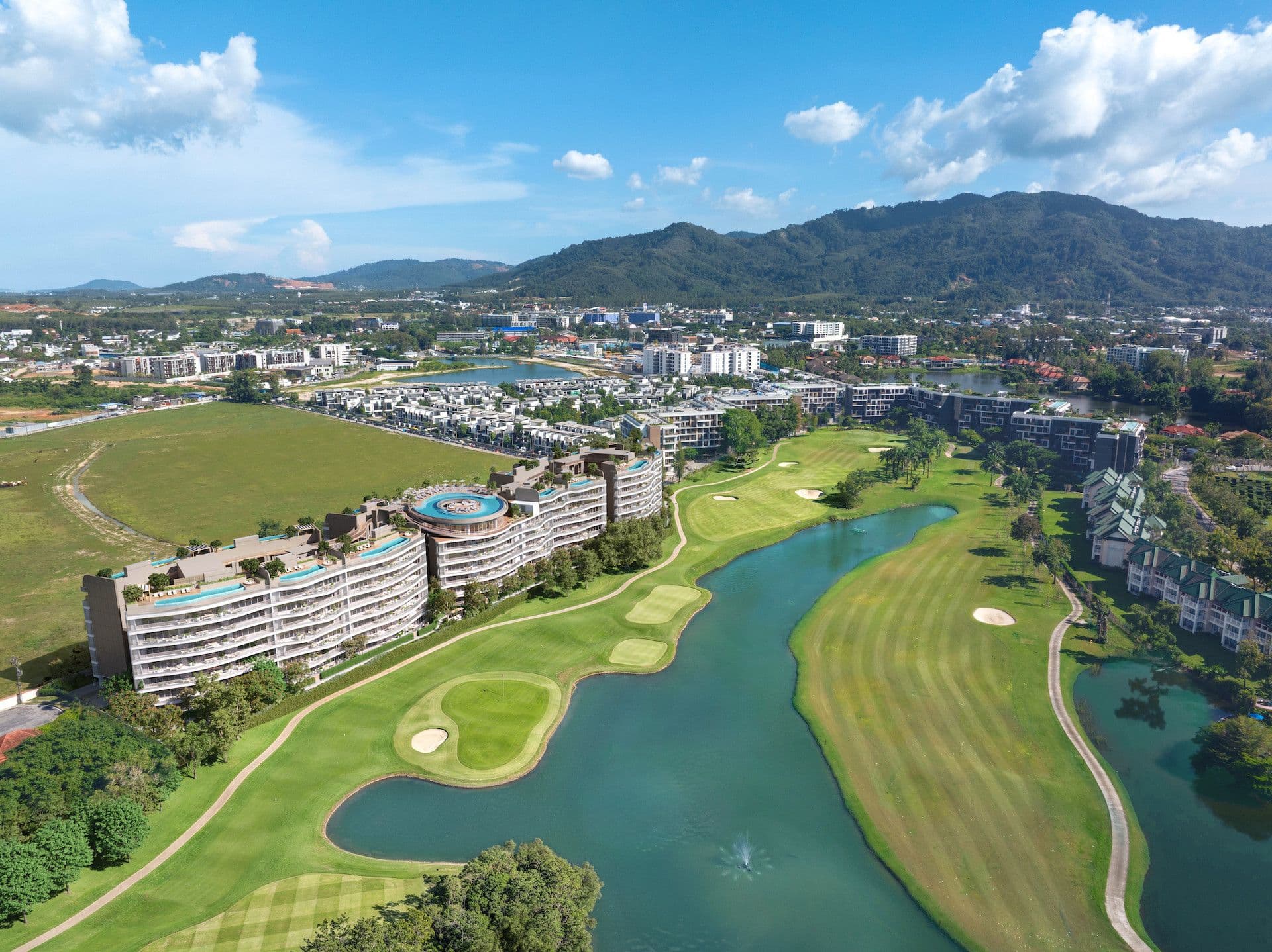 Angsana Golf Residences Topaz location