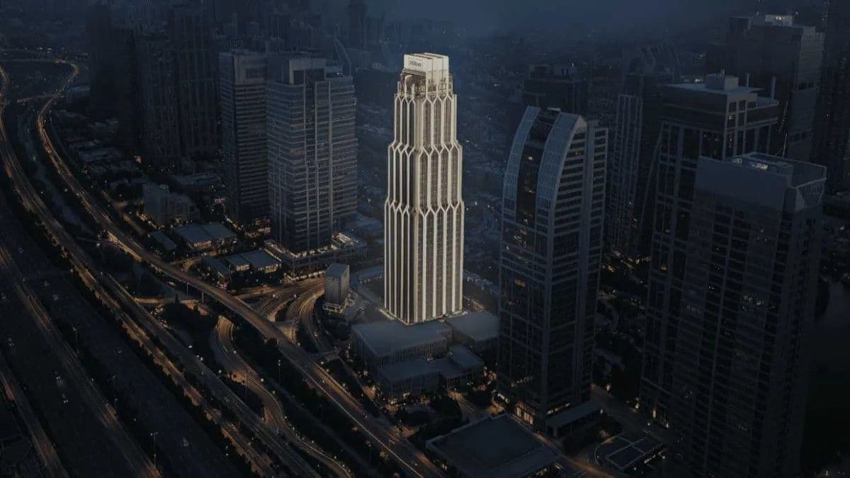 Hilton Residences JLT location