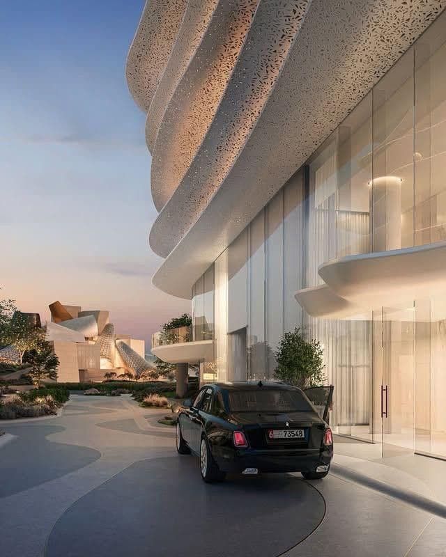 Baccarat Residences Saadiyat location