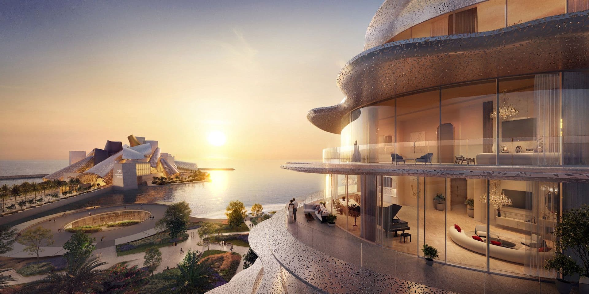 Baccarat Residences Saadiyat development