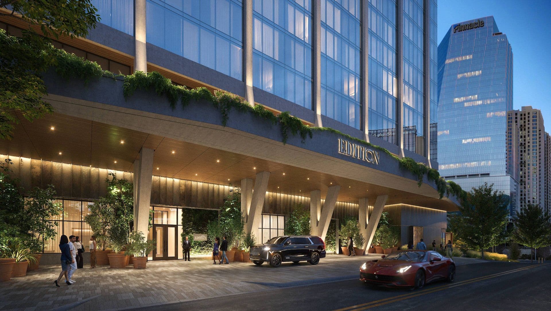 The Residences at The Nashville EDITION location