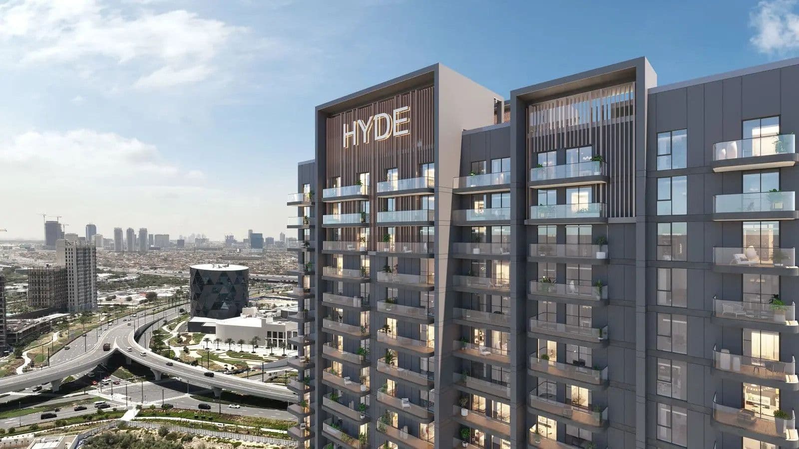 HYDE Residences Dubai Hills location